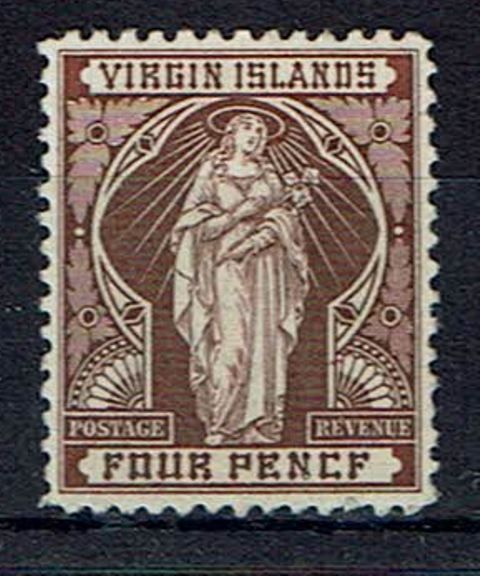 Image of Virgin Islands/British Virgin Islands SG 46a LMM British Commonwealth Stamp